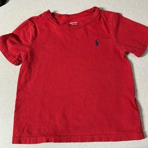 Ralph Lauren red tshirt
